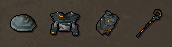 Ganordemic with Polypore Staff